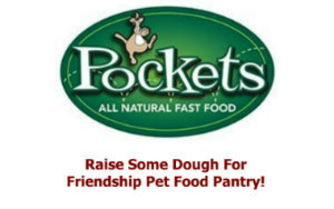 Eat at Pockets on Wednesday and Help Local Dogs &&nbsp;Cats!