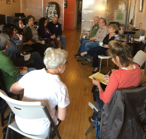 Ideas into Action group in action