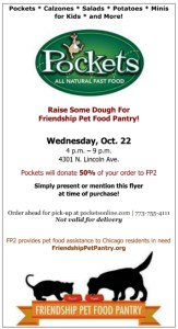 Pockets promotional flyer